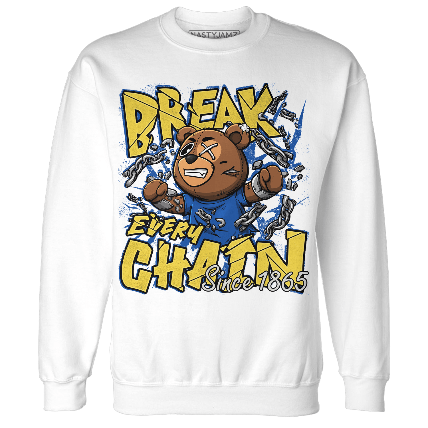Low OG Canary TVSC 1s Sweatshirt Match BER Break Chain - NastyJamz