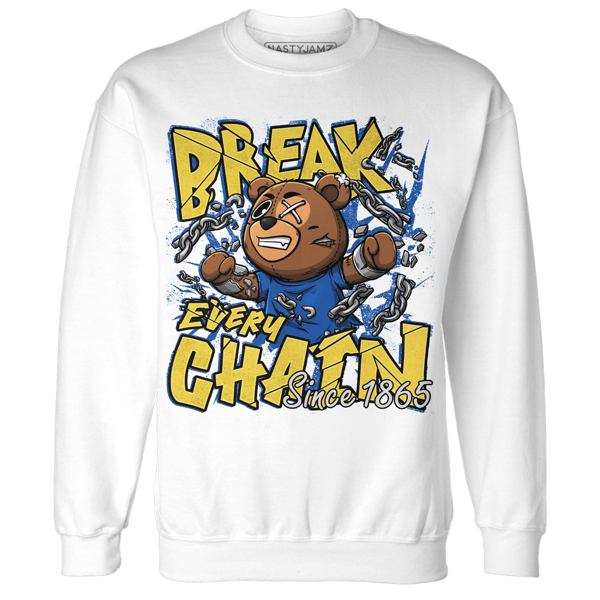 Low OG Canary TVSC 1s Sweatshirt Match BER Break Chain - NastyJamz