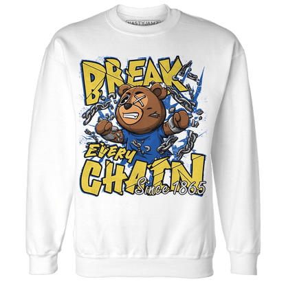Low OG Canary TVSC 1s Sweatshirt Match BER Break Chain - NastyJamz