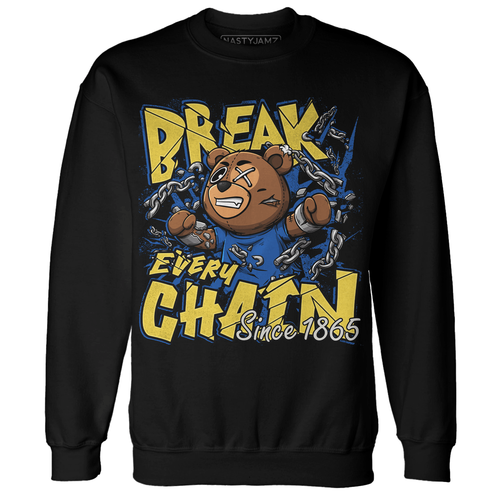 Low OG Canary TVSC 1s Sweatshirt Match BER Break Chain - NastyJamz