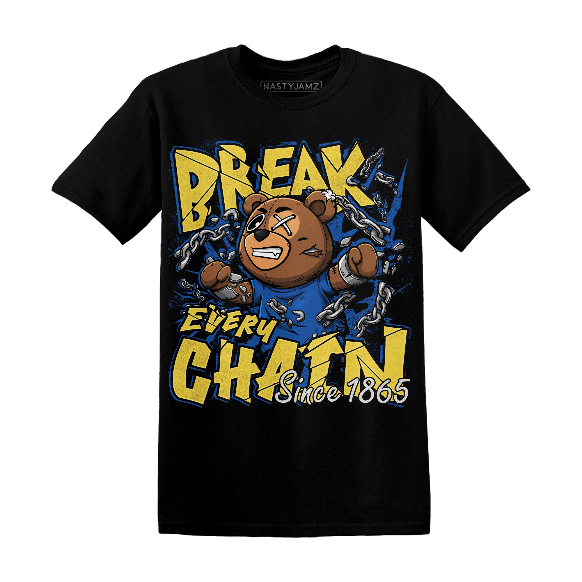 Low OG Canary TVSC 1s T Shirt Match BER Break Chain - NastyJamz