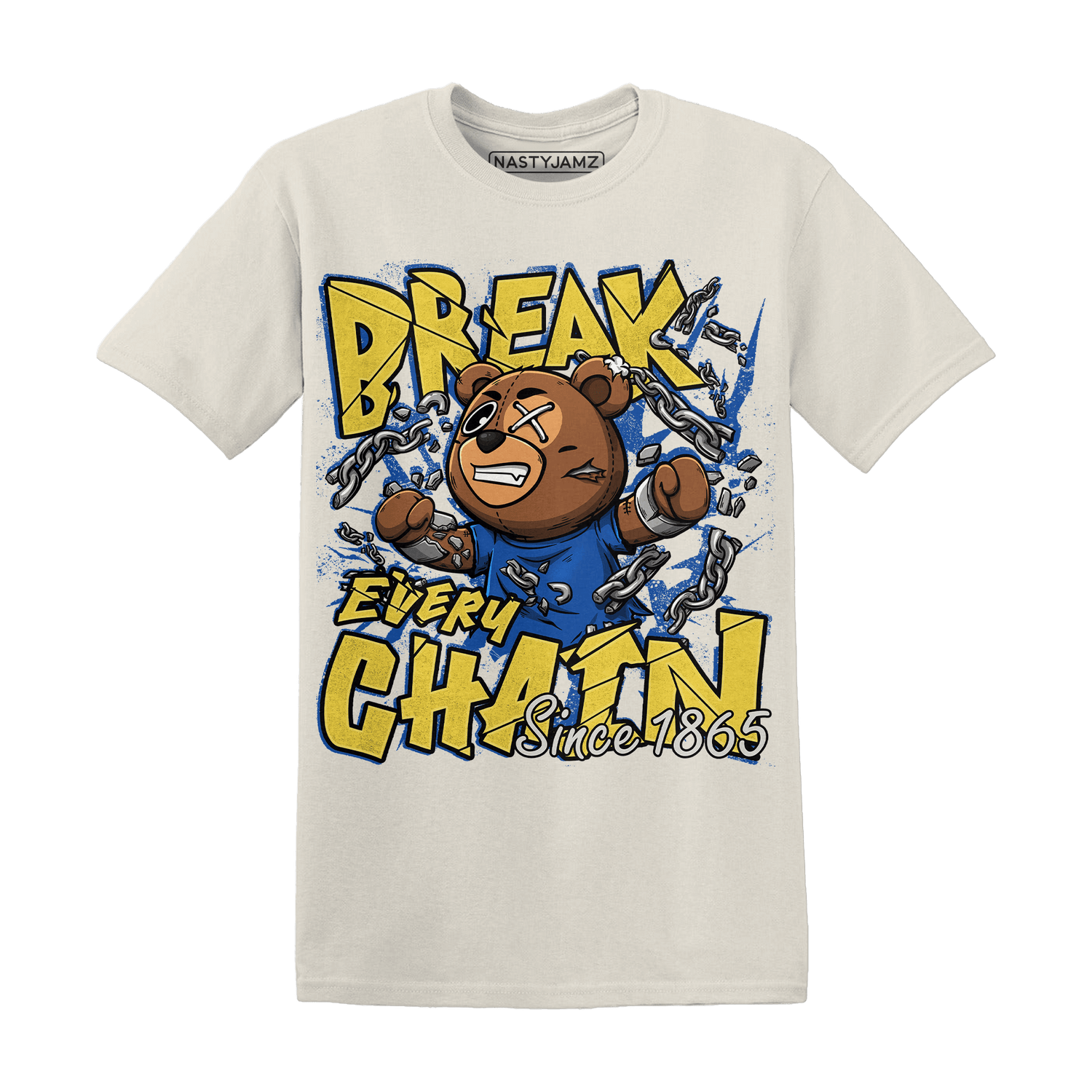 Low OG Canary TVSC 1s T Shirt Match BER Break Chain - NastyJamz