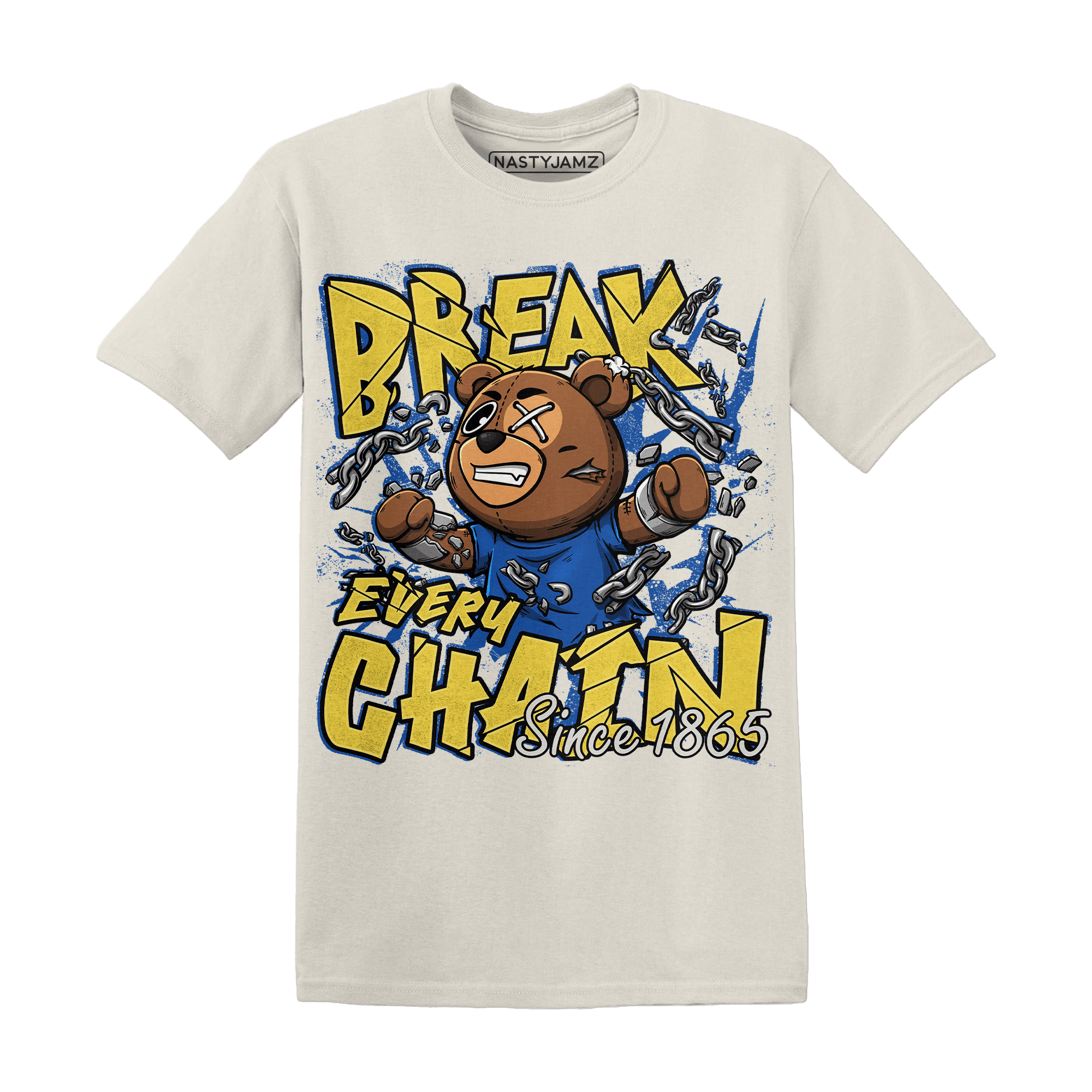 Low OG Canary TVSC 1s T Shirt Match BER Break Chain - NastyJamz