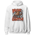 Georgia Peach 3s Hoodie Match BER Break Chain - NastyJamz