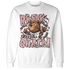 Red Stardust 3s Sweatshirt Match BER Break Chain - NastyJamz