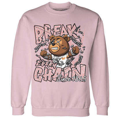Red Stardust 3s Sweatshirt Match BER Break Chain - NastyJamz