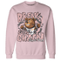Red Stardust 3s Sweatshirt Match BER Break Chain - NastyJamz