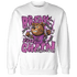 GS Hyper Violet 4s Sweatshirt Match BER Break Chain - NastyJamz
