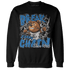 Industrial Blue 4s Sweatshirt Match BER Break Chain - NastyJamz