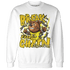 Vivid Sulfur 4s Sweatshirt Match BER Break Chain - NastyJamz