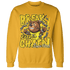 Vivid Sulfur 4s Sweatshirt Match BER Break Chain - NastyJamz