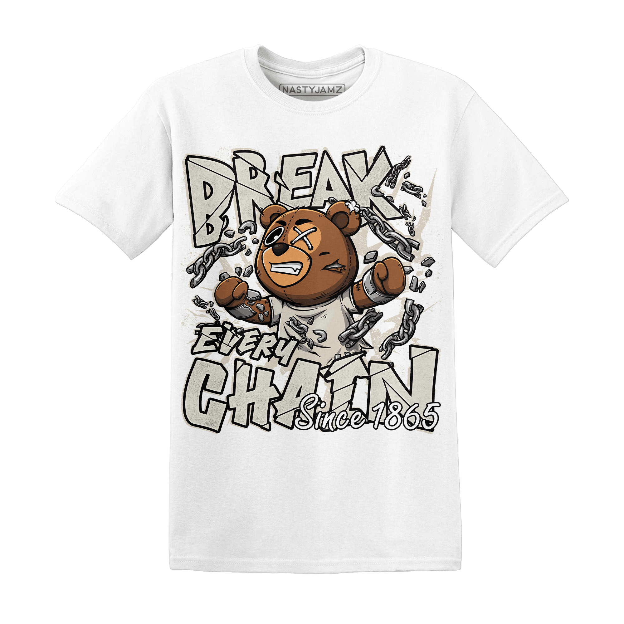 SE Sail 5s T Shirt BER Break Chain - NastyJamz