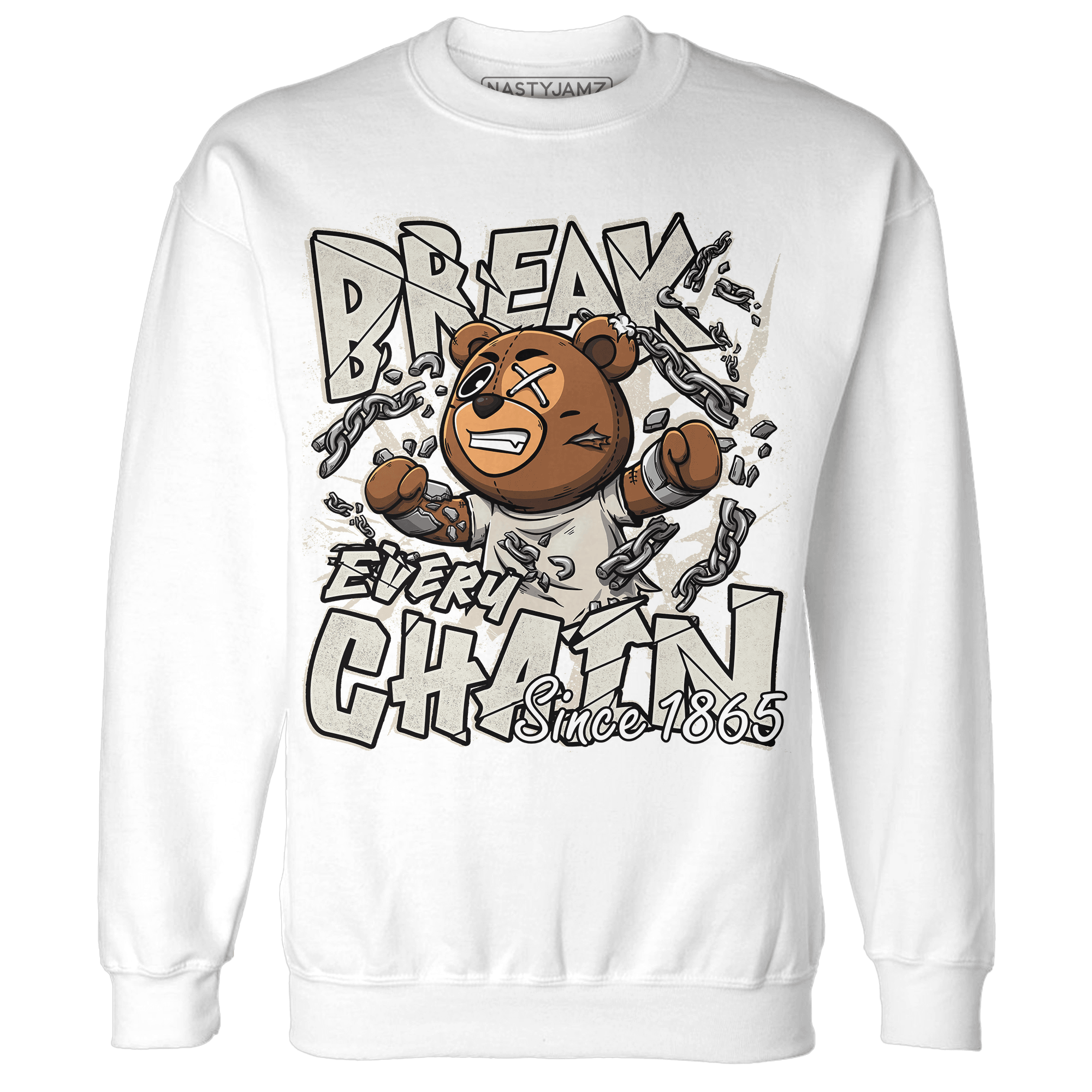 SE Sail 5s Sweatshirt Match BER Break Chain - NastyJamz