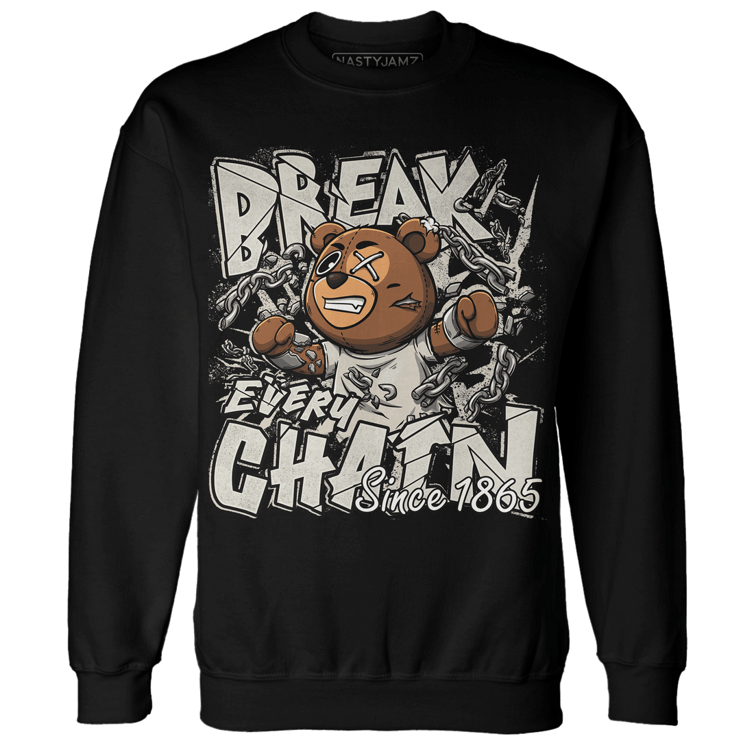 SE Sail 5s Sweatshirt Match BER Break Chain - NastyJamz