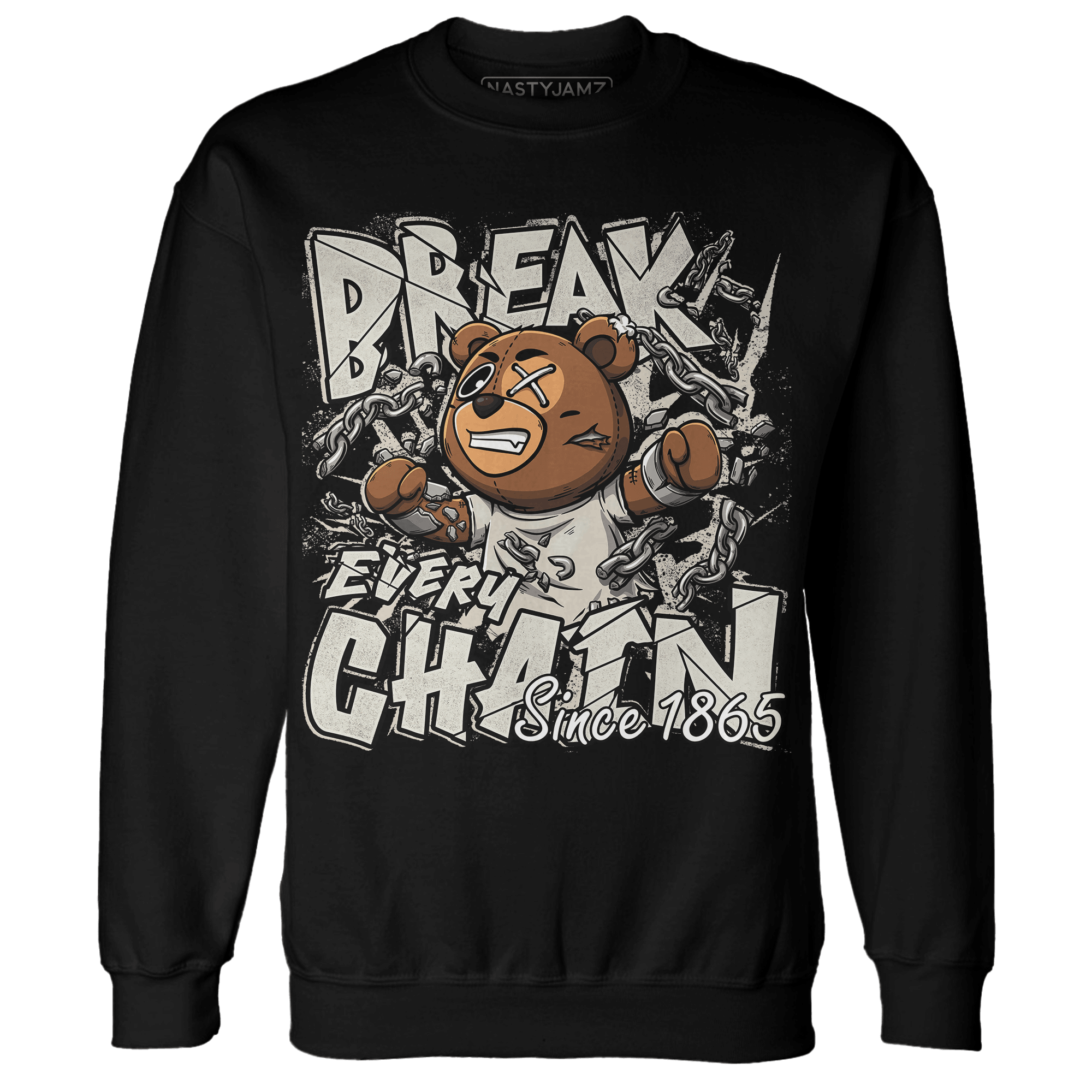 SE Sail 5s Sweatshirt Match BER Break Chain - NastyJamz