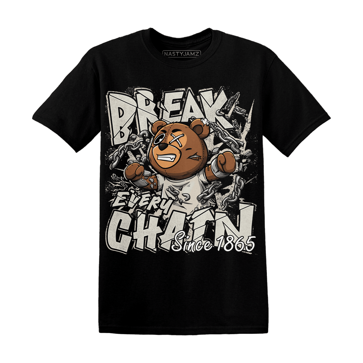 SE Sail 5s T Shirt BER Break Chain - NastyJamz