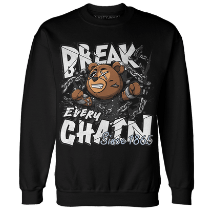 Reverse Oreo 6s Sweatshirt Match BER Break Chain - NastyJamz