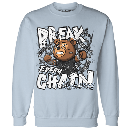 Reverse Oreo 6s Sweatshirt Match BER Break Chain - NastyJamz