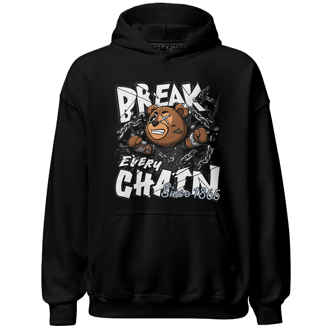 Reverse Oreo 6s Hoodie Match BER Break Chain - NastyJamz