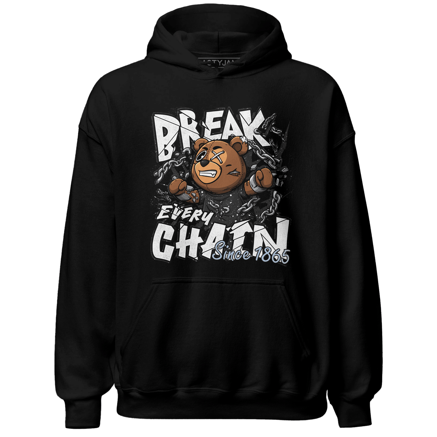 Reverse Oreo 6s Hoodie Match BER Break Chain - NastyJamz