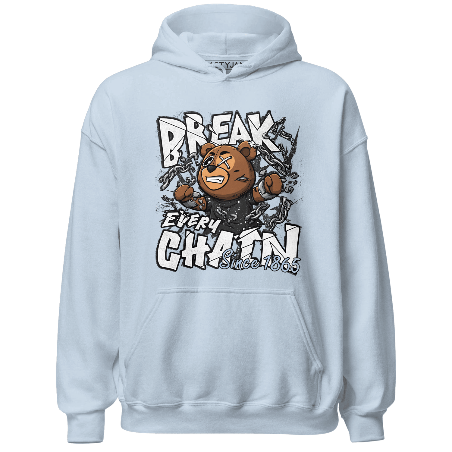 Reverse Oreo 6s Hoodie Match BER Break Chain - NastyJamz
