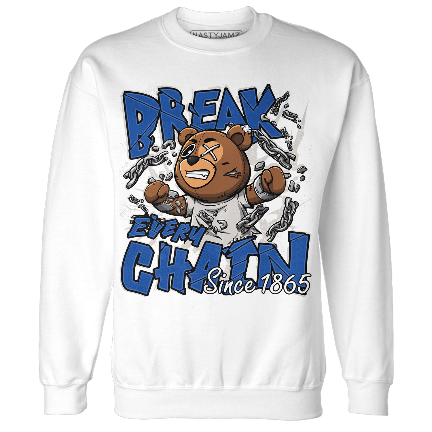 Air Max 1 86 Royal Sweatshirt Match BER Break Chain - NastyJamz