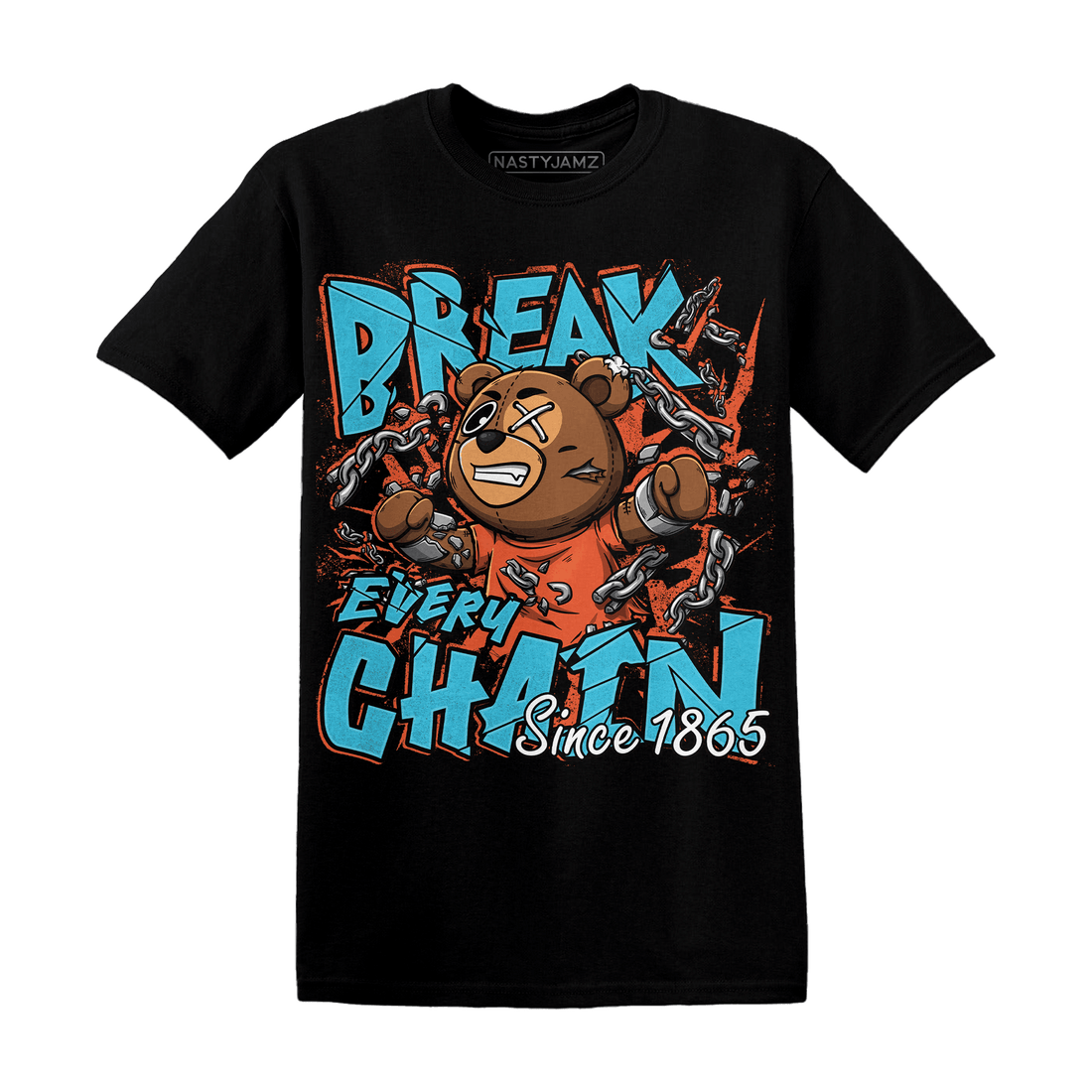 Dunk Low Dolphins T Shirt BER Break Chain - NastyJamz