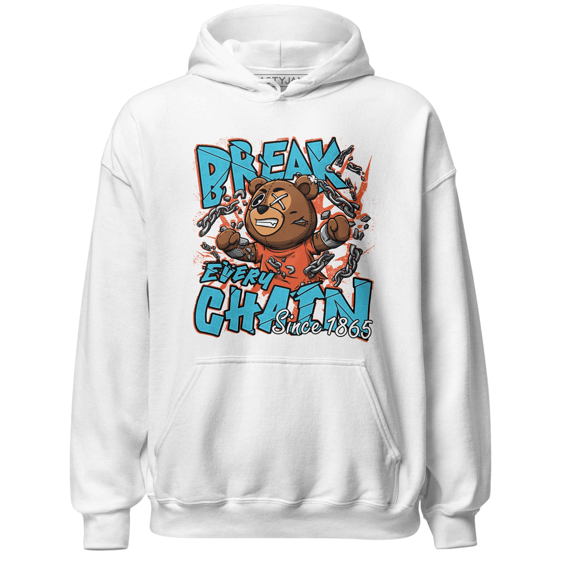 Dunk Low Dolphins Hoodie Match BER Break Chain - NastyJamz