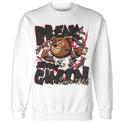 Jumman Jack University Red Sweatshirt Match BER Break Chain - NastyJamz