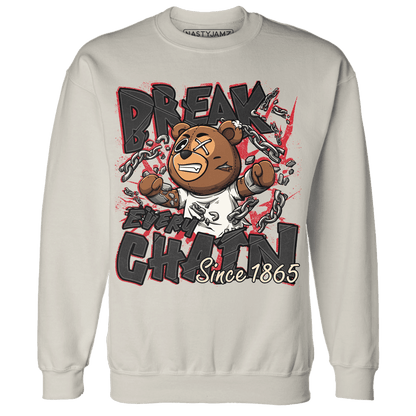 Jumman Jack University Red Sweatshirt Match BER Break Chain - NastyJamz