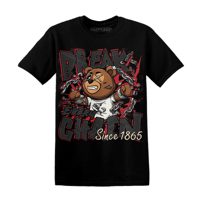 Jumman Jack University Red T Shirt BER Break Chain - NastyJamz