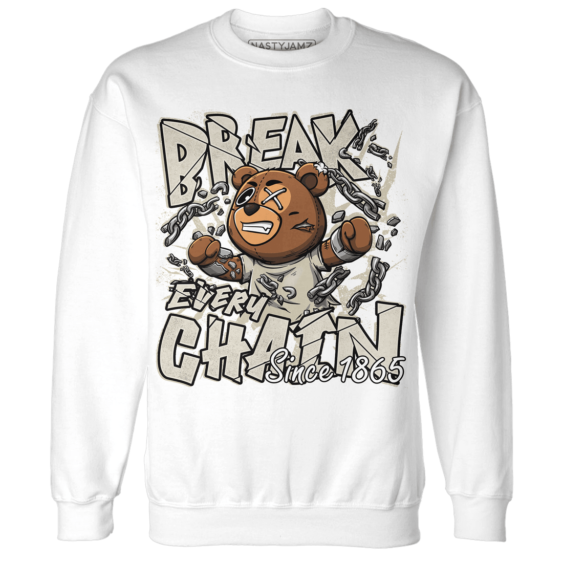 Gratitude 11s Sweatshirt Match BER Break Chain - NastyJamz