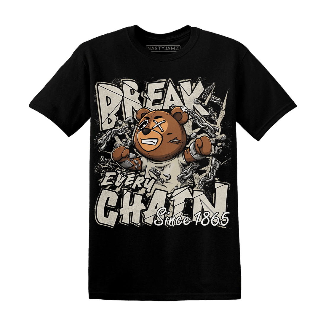 Gratitude 11s T Shirt BER Break Chain - NastyJamz