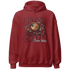 Cherry 12s Hoodie Match BER Break Chain - NastyJamz
