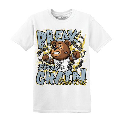 Blue Grey 13s T Shirt BER Break Chain - NastyJamz