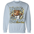 Blue Grey 13s Sweatshirt Match BER Break Chain - NastyJamz