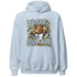 Blue Grey 13s Hoodie Match BER Break Chain - NastyJamz