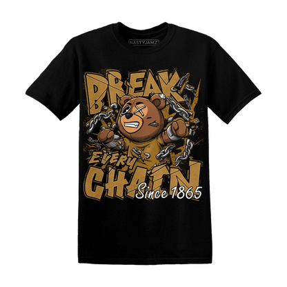 Wheat 13s T Shirt BER Break Chain - NastyJamz