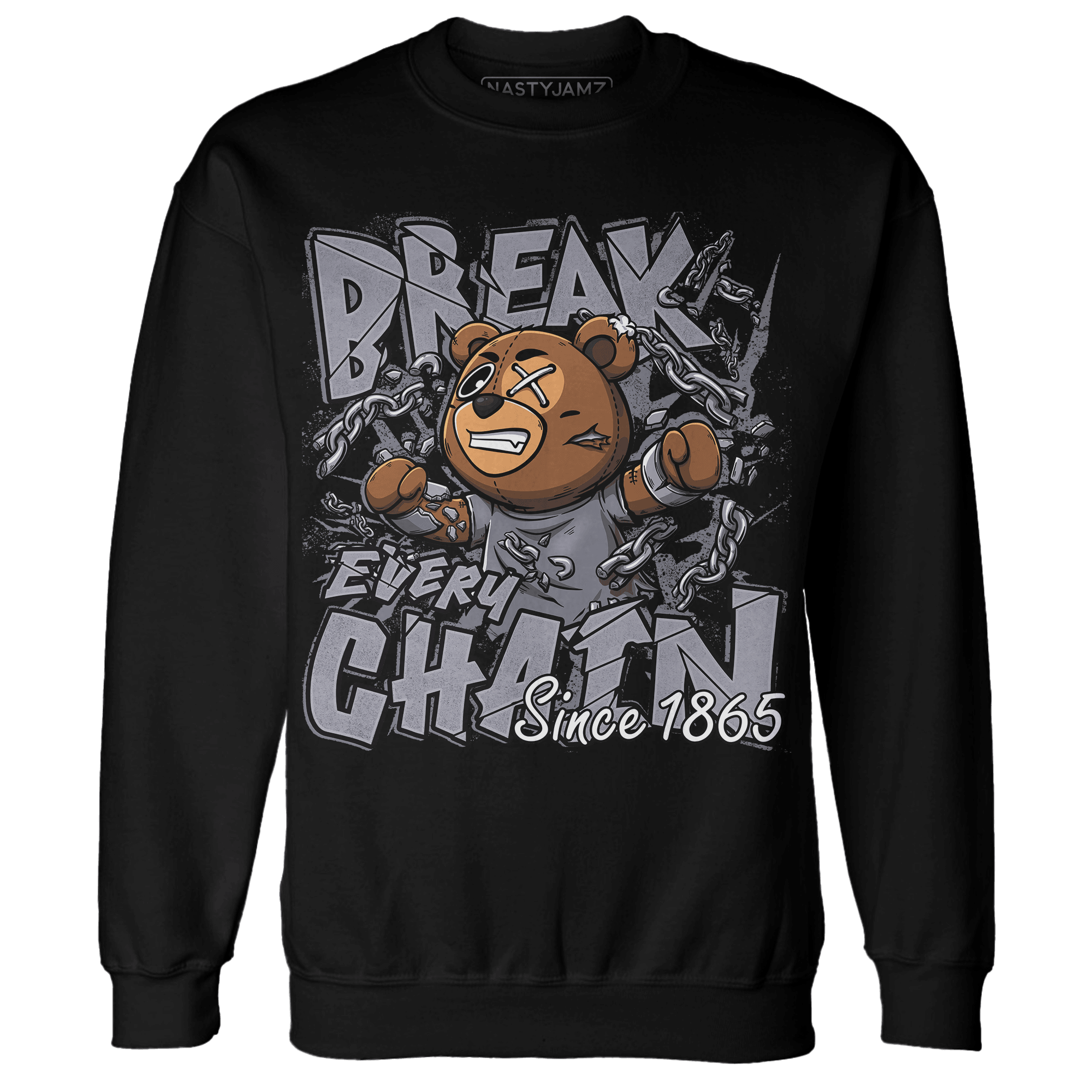 Stealth 14s Sweatshirt Match BER Break Chain - NastyJamz