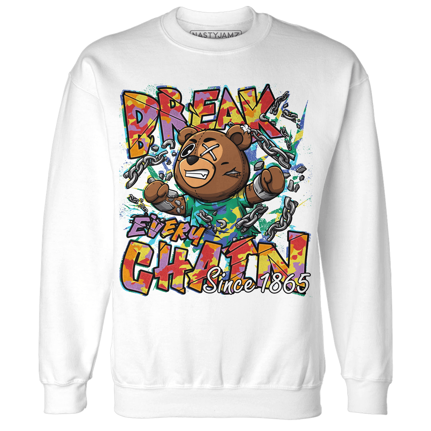Mid GS Six Championships 1s Sweatshirt Match BER Break Chain - NastyJamz