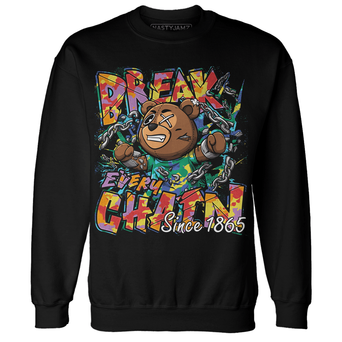Mid GS Six Championships 1s Sweatshirt Match BER Break Chain - NastyJamz