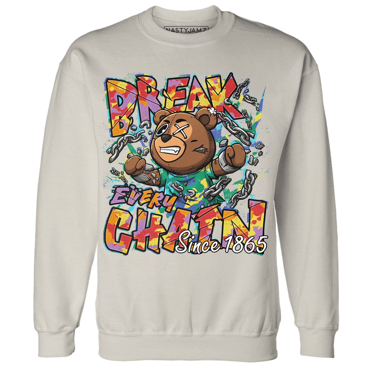 Mid GS Six Championships 1s Sweatshirt Match BER Break Chain - NastyJamz