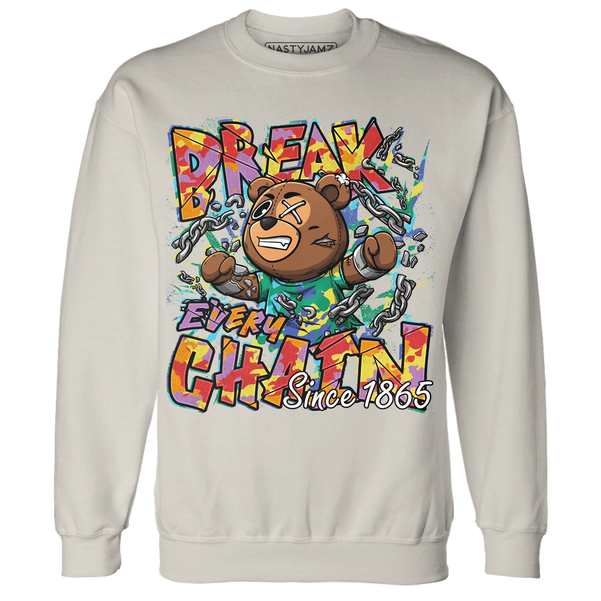 Mid GS Six Championships 1s Sweatshirt Match BER Break Chain - NastyJamz