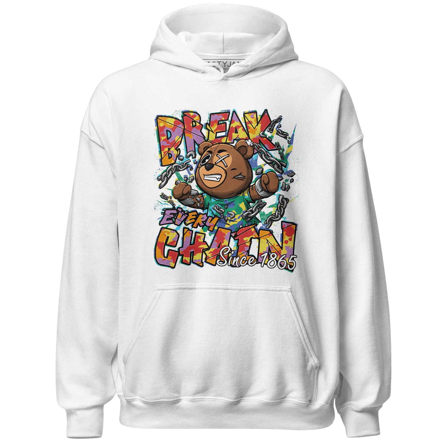 Mid GS Six Championships 1s Hoodie Match BER Break Chain - NastyJamz