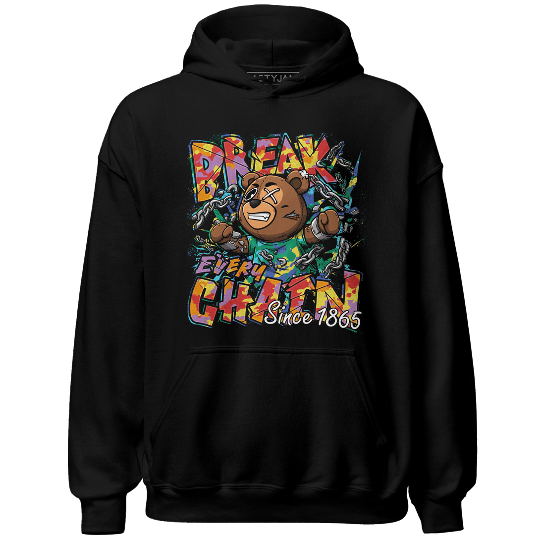 Mid GS Six Championships 1s Hoodie Match BER Break Chain - NastyJamz