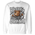 Retro High OG Black White 1s Sweatshirt Match BER Break Chain - NastyJamz
