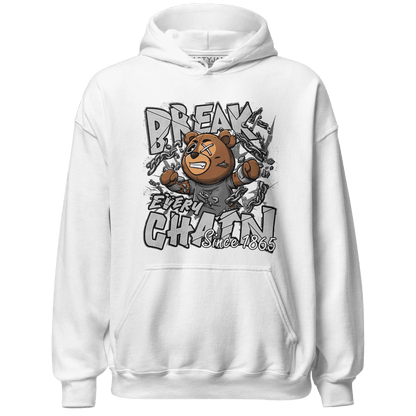 Retro High OG Black White 1s Hoodie Match BER Break Chain - NastyJamz
