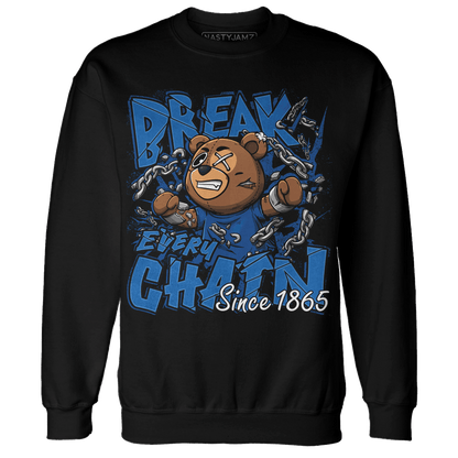 Royal Reimagined 1s Sweatshirt Match BER Break Chain - NastyJamz