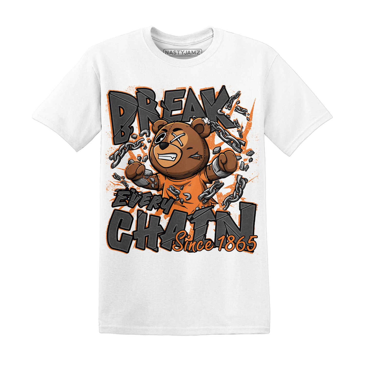 Fear Pack 3s T Shirt BER Break Chain - NastyJamz