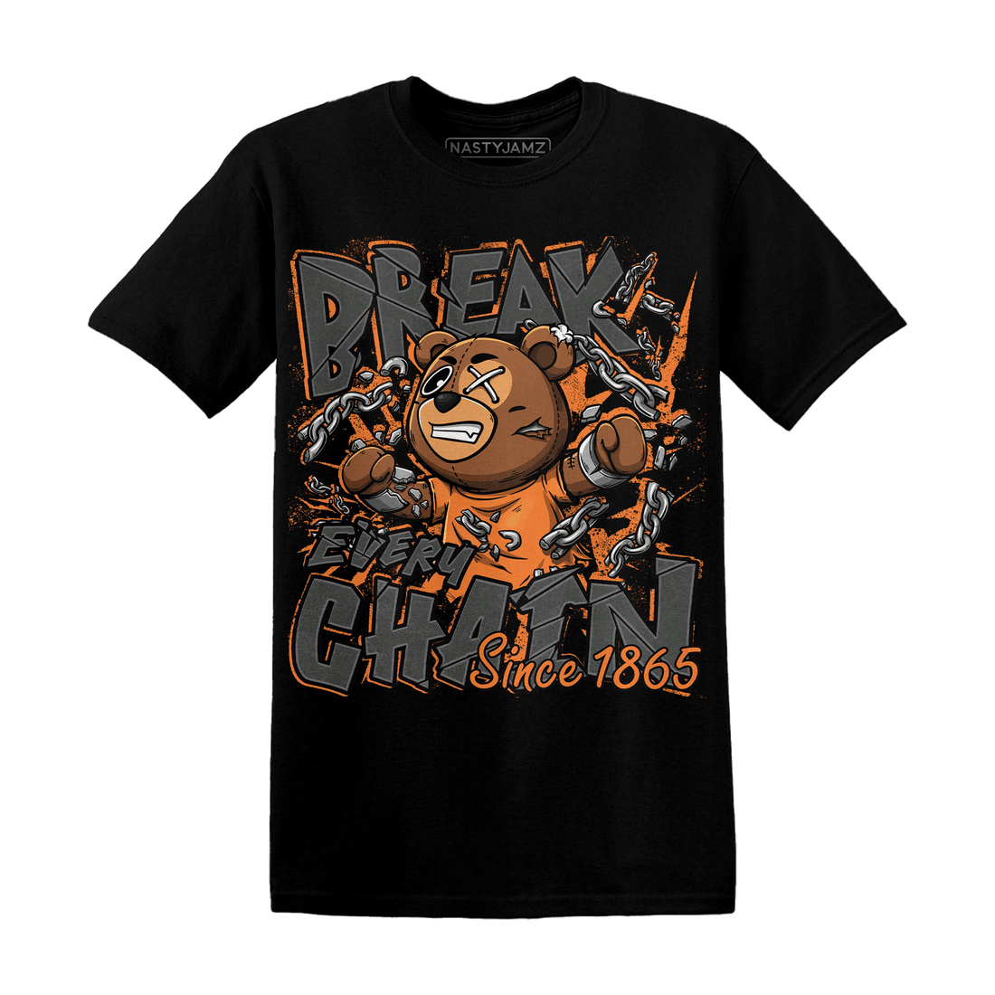 Fear Pack 3s T Shirt BER Break Chain - NastyJamz